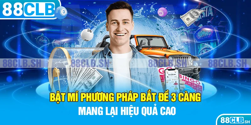 Bật mí phương pháp bắt đề 3 càng mang lại hiệu quả cao